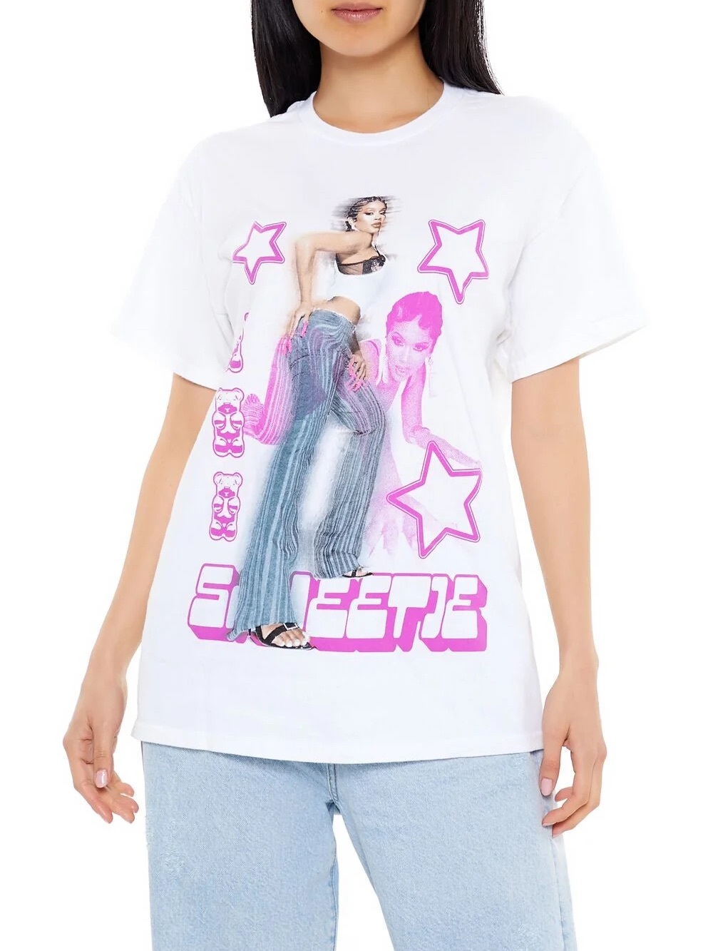 saweetie x f21 shirt